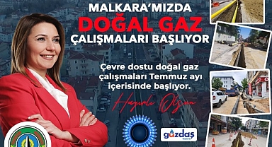 Malkara Belediye Başkanı Nergiz Karaağaçlı Öztürk : Doğal Gazda Yeni Etap Çalışmasına Başlama Tarihi Belli Oldu