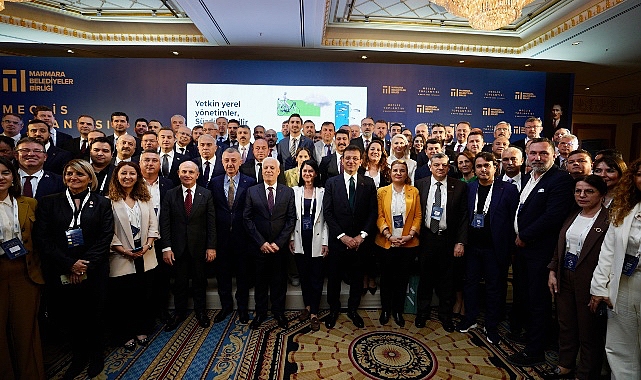 Marmara Belediyeler Birliği Meclis Toplantısı’nın 2024 yılı olağan birinci toplantısında, Mudanya Belediye Başkanı Deniz Dalgıç,