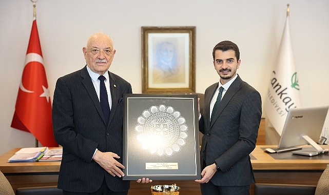 Paraguay'ın Ankara Büyükelçisi Ceferino Adrián Valdez Peralta, Çankaya Belediye Başkanı Hüseyin Can Güner’e nezaket ziyaretinde bulundu