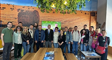 Romanya heyeti, Büyükşehir'in tarım projelerine hayran kaldı