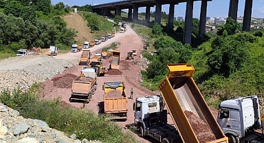 Wilcynski Caddesi’nde yol çalışmasına devam