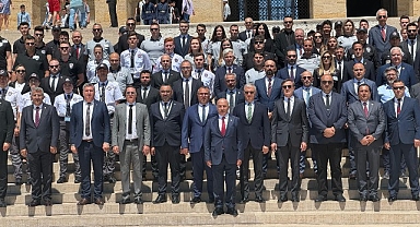 30’uncu yılını kutlayan GÜSOD, 26-30 Haziran Özel Güvenlik Günü ve Haftası’nda Anıtkabir'i ziyaret etti