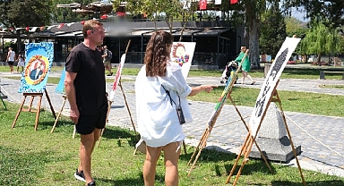 Anaokulu öğrencilerinden yıl sonu sergisi