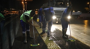 Aydın Büyükşehir Belediyesi, Kurban Bayramı öncesinde yolcu sayısının katlandığı otogarları pırıl pırıl yaptı
