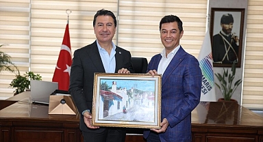 Başkan Aras Marmaris Belediye Başkanı Acar Ünlü’yü Ziyarette Konuştu; “Hiç Kimse Kaçak Yapım Legalleşecek Ümidinde Olmamalı”