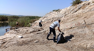 Bayram Tatilinde Efes Selçuk Belediyesi'nden Temizlik Ssferberliği