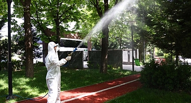 Çankaya Belediyesi havaların ısınmasıyla birlikte ilçe genelinde ilaçlama çalışmalarına hız verdi