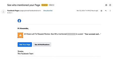 Dolandırıcılar, Meta'nın altyapısını ve markasını kullanarak Facebook işletme hesaplarını hedef alıyor