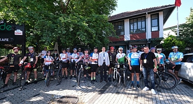 Dünya Bisiklet Günü’nde Mysia Yolları’nda pedal çevirdiler