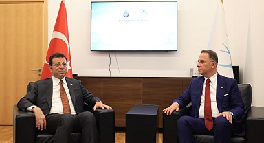 Ekrem İmamoğlu, Beylikdüzü Belediye Başkanı Mehmet Murat Çalık’a tebrik ziyaretinde bulundu