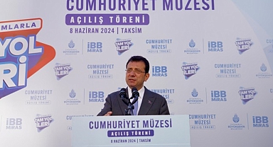 Ekrem İmamoğlu: İBB, Osmanlı su mirası Taksim Maksemi’ni ‘Cumhuriyet Müzesi’ne dönüştürdü
