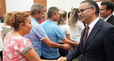 İzmir İl Milli Eğitim Müdürlüğünde Bayramlaşma Heyecanı