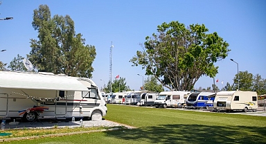 Karavan Park'a tatilci akını