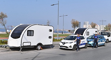 Karavan park alanlarının tespiti için düğmeye basıldı