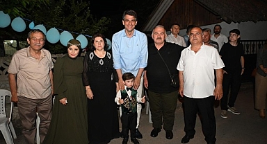 Kartepe Belediye Başkanı Av.M.Mustafa Kocaman, hemşehrilerinin en mutlu günlerinde yanlarında olmaya devam ediyor