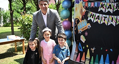 Kartepe Belediye Başkanı Av.M.Mustafa Kocaman, Rahmiye Mahallesi Kur’an-ı Kerim kursunda eğitim gören miniklerin mezuniyet törenine katıldı