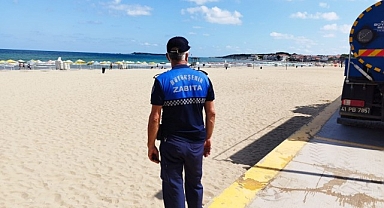 Kocaeli'de plajların güvenliği zabıtaya emanet