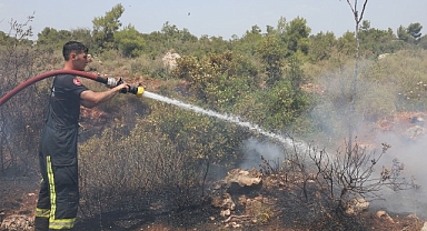 Konyaaltı ilçesinde çıkan yangın kontrol altına alındı