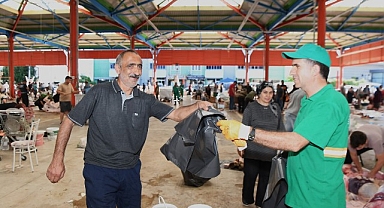 Kurbanlıklar hijyenik ortamlarda kesildi 