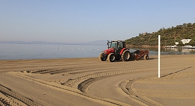 Menderes Plajları Sezona Hazırlanıyor
