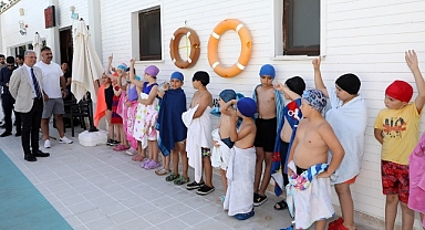 Mudanya Belediyesi Yüzme Havuzunda Yaz Sezonu Başladı