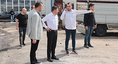 Nevşehir Belediye Başkanı Rasim Arı, belediye ekipleri ile birlikte sanayi bölgesinde gerçekleştirilen temizlik çalışmalarına katıldı