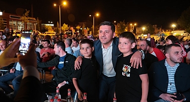 Nevşehir’de Milli Takım Coşkusu Yaşandı