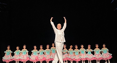 Nilüfer'in küçük dansçıları bale resitalinde parladı
