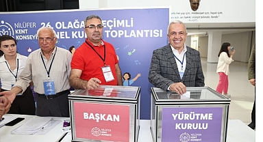 Nilüfer Kent Konseyi’nin yeni başkanı Mustafa Berkay Aydın