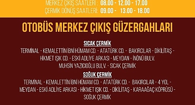 Sivas Çermikler İçin Otobüs Seferleri Başladı