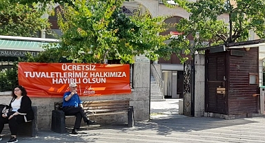 Tuvaletlerin ücretsiz olması yargıya takıldı