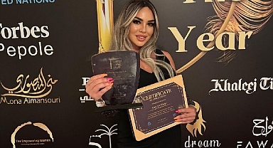 Ünlü Influencer'a Dubai'den Ödül