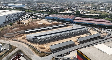 Yeni hal binası kendini gösterdi