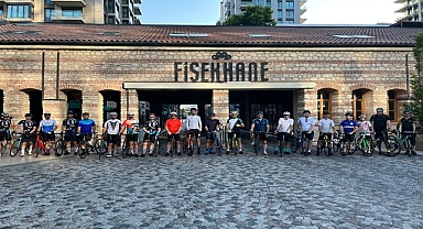 Yüzlerce Bisiklet Fişekhane'de Buluşuyor