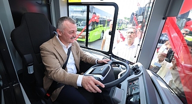 50 yeni otobüs Kocaelilere hizmet için yollarda