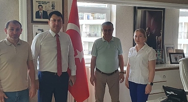 AKATÜB Başkanı Atahan’dan Başkan Topaloğlu’na ziyaret