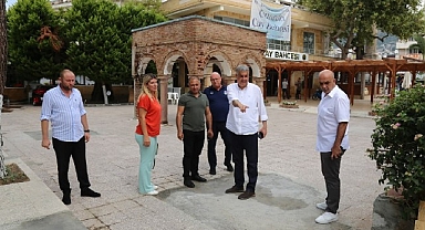 Altınoluk'un Tarihi Çınaraltı Çay Bahçesi yeniden açılıyor!