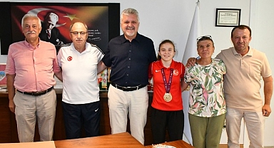 Avrupa şampiyonundan Gerenli'ye ziyaret