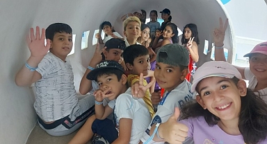 Balçovalı çocuklar yaz etkinlikleriyle mutlu oldu