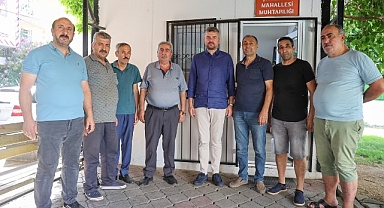 Başkan Görkem Duman mahalle ziyaretlerine devam ediyor