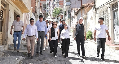 Başkan Mutlu, İZSU Genel Müdürü Erdoğan ile sahaya indi