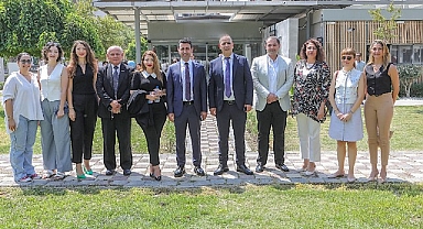 Başkan Önal, Lefkoşa Türk Belediyesi Başkanı Harmancı’yı ağırladı