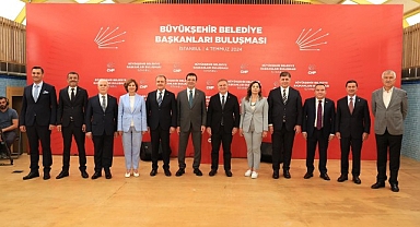 Başkan Tugay CHP’li Büyükşehir Belediye Başkanları buluşmasına katıldı