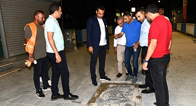 Başkan Yıldız’dan Gece Mesaisi