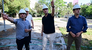 Bornova Belediyesi'nden moto kuryelere özel park alanı