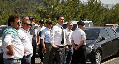 Bornova'da korkutan orman yangını: Alevler bu kez Beşyol’dan yükseldi