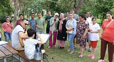 Büyükşehir'den özel bireylere kamp etkinliği