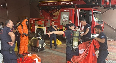 Büyükşehir İtfaiyesinde hizmet içi eğitimler