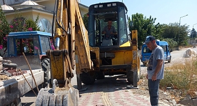 Çamyuva Mahallesi’nde altyapı çalışmaları
