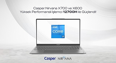 Casper Nirvana x700 ve x600 intel “H” serisi işlemcilerle yenilendi